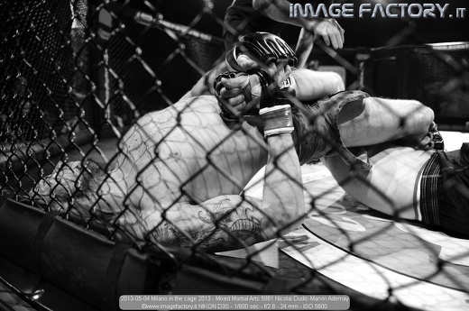 2013-05-04 Milano in the cage 2013 - Mixed Martial Arts 5881 Nicolai Dudic-Marvin Ademay